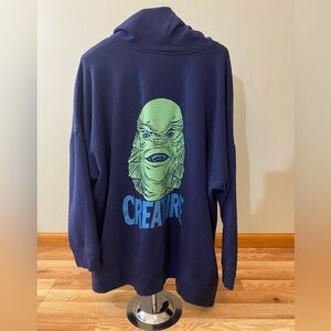 Torrid Universal Monsters Fleece Button Front Hoodie Size 4X